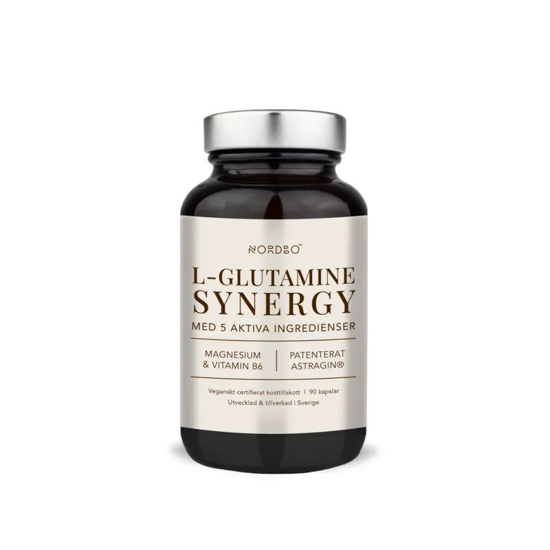 Bild 1 för Nordbo L-Glutamine Synergy 90 kapslar