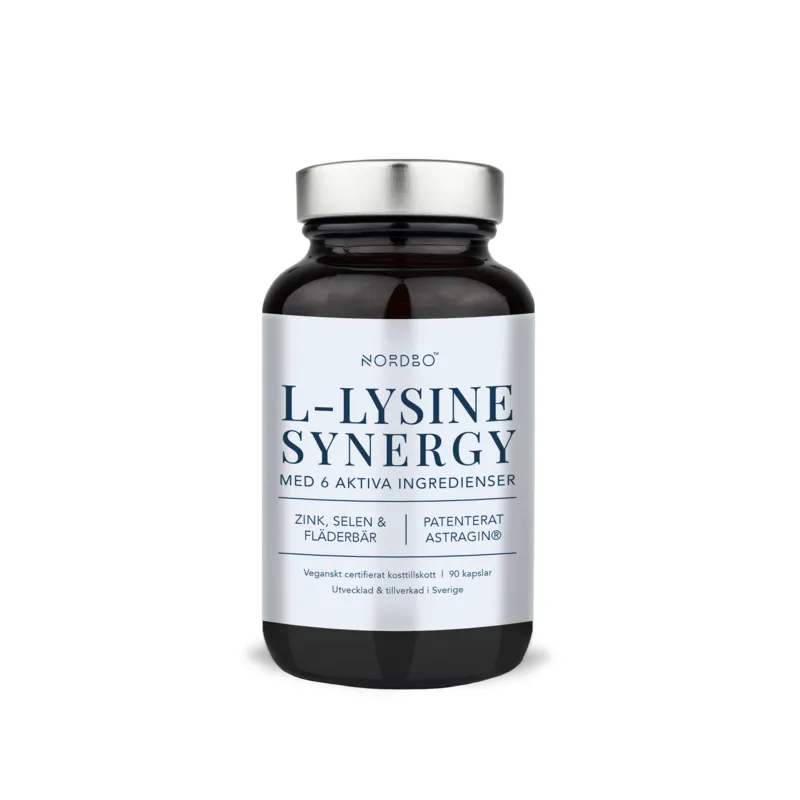Bild 1 för Nordbo L-Lysine Synergy 90 kapslar