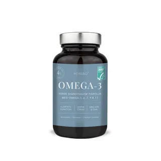 Produktfoto för Nordbo Omega-3 ASC 120 kapslar