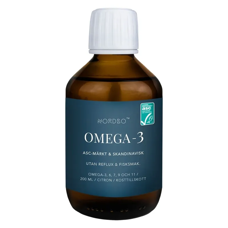 Bild 1 för Nordbo Omega-3 ASC 200 ml