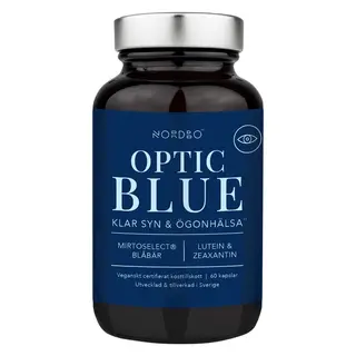Produktfoto för Nordbo Optic Blue 60 kapslar