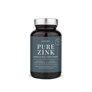 Produktfoto för Nordbo Pure Zink 90 kapslar