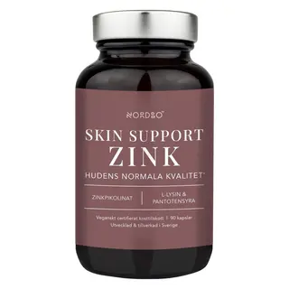 Produktfoto för Nordbo Skin Support Zink