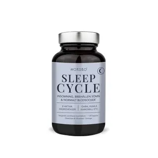 Produktfoto för Nordbo Sleep Cycle 120 kapslar