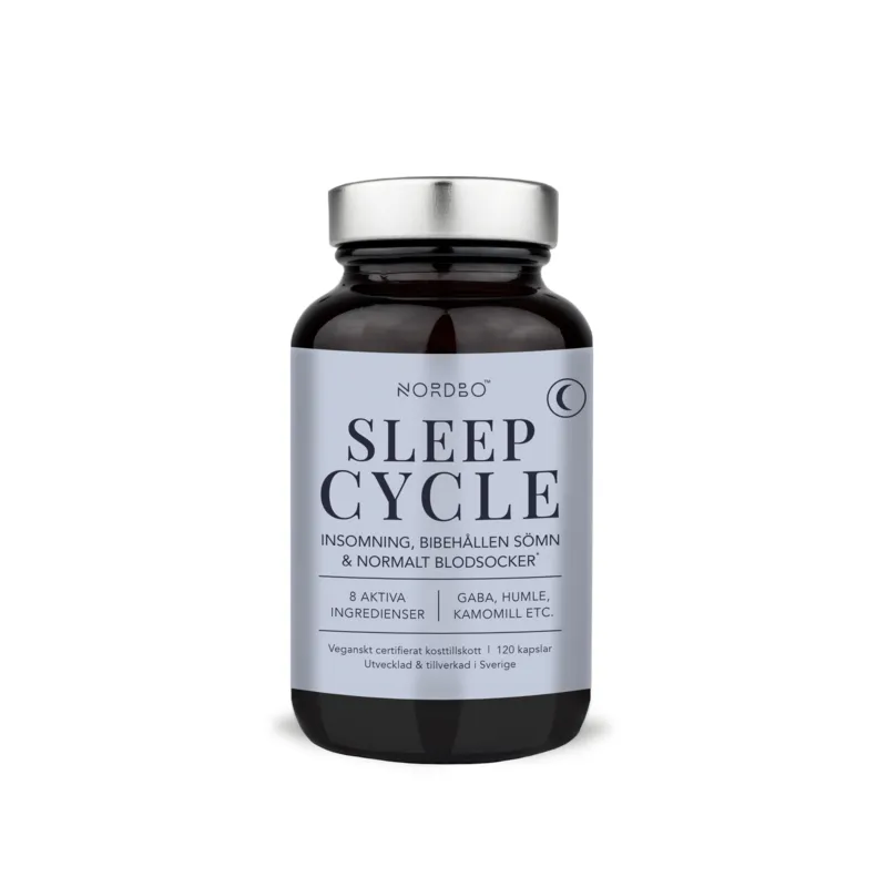 Bild 1 för Nordbo Sleep Cycle 120 kapslar