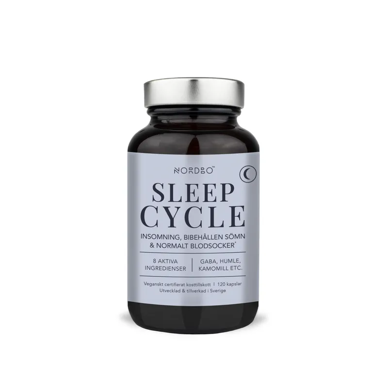 Bild 2 för Nordbo Sleep Cycle 120 kapslar