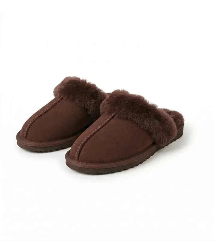 Bild 2 för Nordfjell THE Cozy Slipper Brown