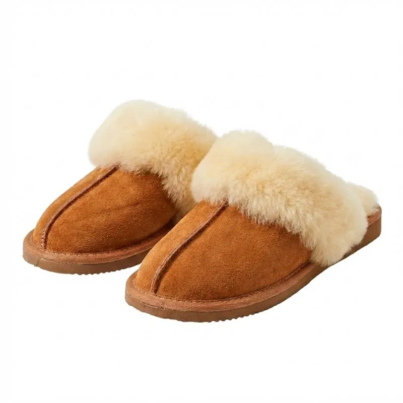 Bild 2 för Nordfjell THE Cozy Slipper Cognac