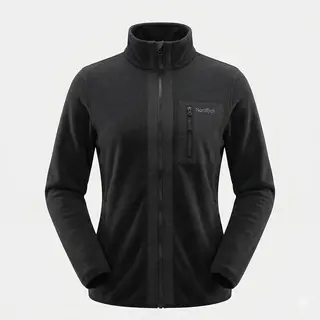 Produktfoto för Nordfjell The FZ Fleece Jacket Women Black Black XL
