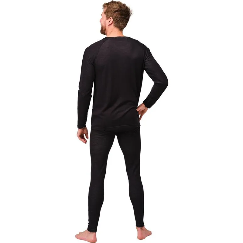 Bild 2 för Nordfjell THE Merino Baselayer Set M Black