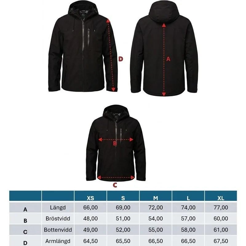 Bild 2 för Nordfjell THE Shell Jacket W Black