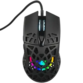Produktfoto för Nordic Gaming Airmaster - Mus - optisk - 7 knappar - kabelansluten - USB 2.0 - svart - detaljhandel