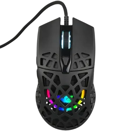 Bild 1 för Nordic Gaming Airmaster - Mus - optisk - 7 knappar - kabelansluten - USB 2.0 - svart - detaljhandel