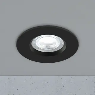 Produktfoto för Nordlux - Don Smart Color Inbyggdasspot Black Nordlux