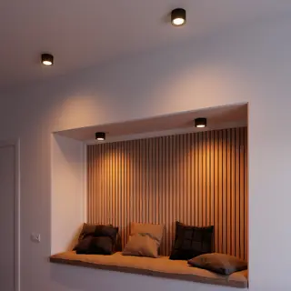 Produktfoto för Nordlux - Landon Smart Plafond Black Nordlux