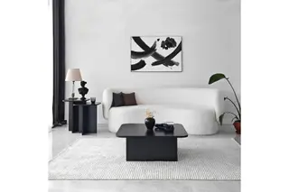 Produktfoto för NORDV&Auml;RK Blues soffbordsset, svart