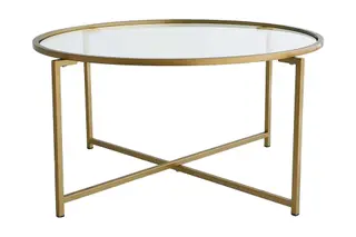 Produktfoto för NORDV&Auml;RK Guld solsoffbord, guld