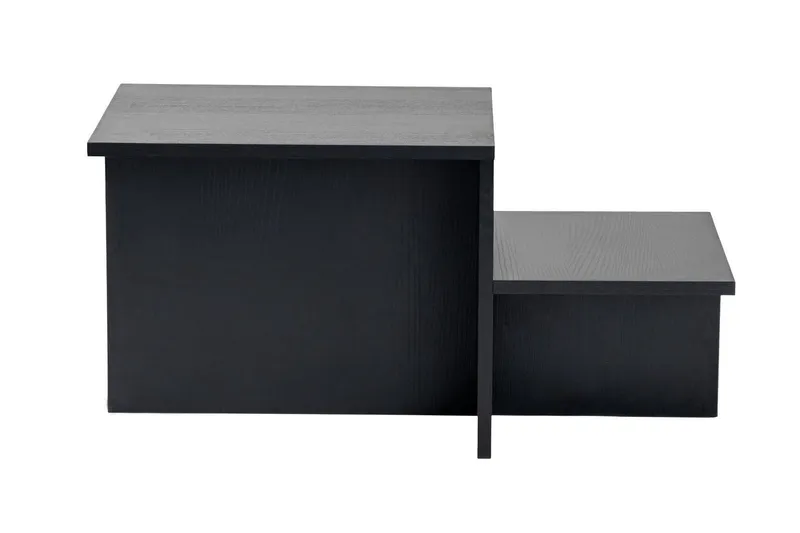 Bild 1 för NORDV&Auml;RK Harmony soffbord, rektangul&auml;rt - svart tr&auml;melamin (80x40)