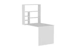 Produktfoto för NORDV&Auml;RK Sedir studiebord, vitt