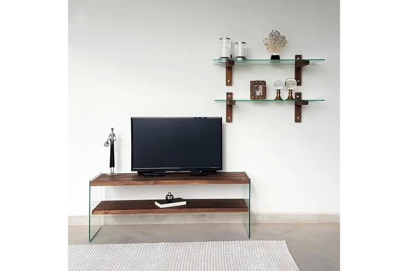 Bild 2 för NORDV&Auml;RK TV105 TV Unit, Walnut