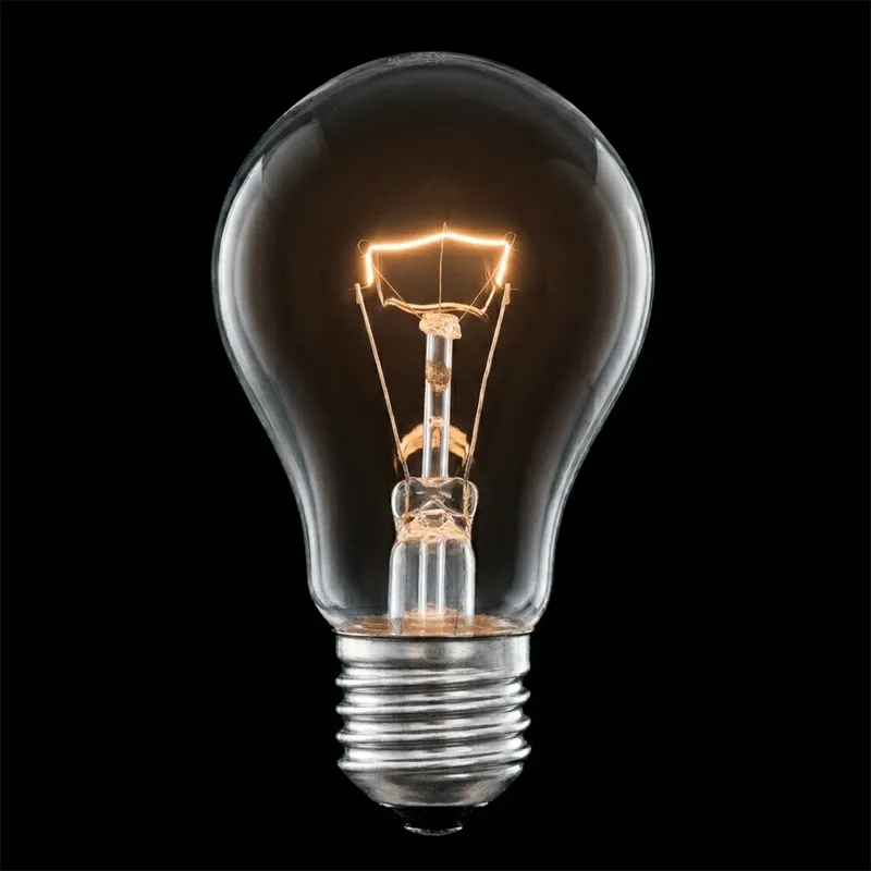 Bild 2 för Normalformad glödlampa 25W E27 Klar