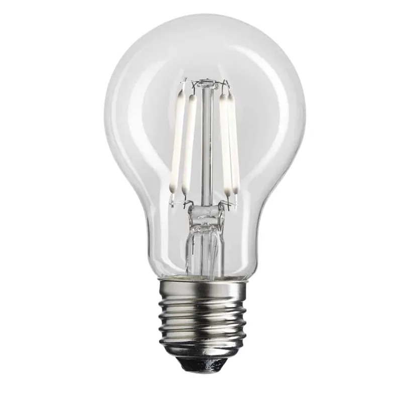 Bild 1 för Normallampa Uni-White 6W 470lm 2700K Klar Dimbar E27