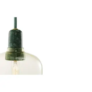 Produktfoto för Normann Copenhagen - Amp Taklampa Large Guld/Grön Normann Copenhagen