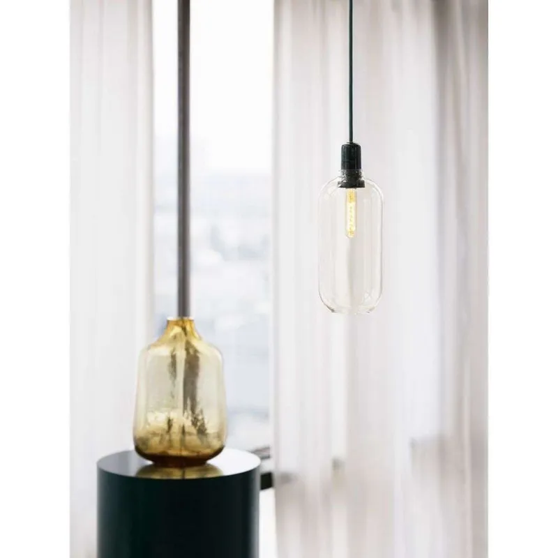 Bild 4 för Normann Copenhagen - Amp Taklampa Large Guld/Grön Normann Copenhagen