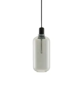 Produktfoto för Normann Copenhagen - Amp Taklampa Large Rök/Svart Normann Copenhagen