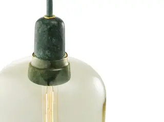 Produktfoto för Normann Copenhagen - Amp Taklampa Small Guld/Grön Normann Copenhagen