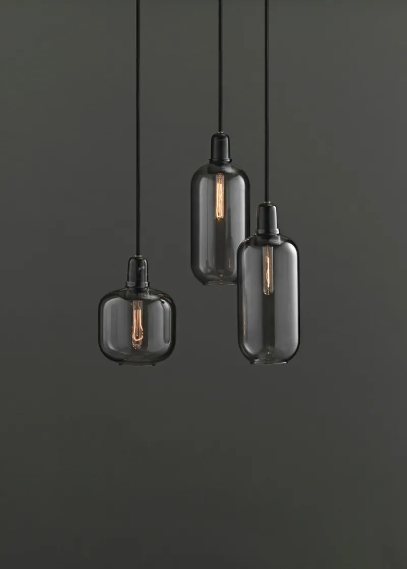 Bild 2 för Normann Copenhagen - Amp Taklampa Small Guld/Grön Normann Copenhagen