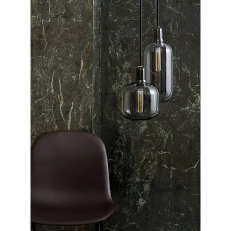 Bild 2 för Normann Copenhagen - Amp Taklampa Small Rök/Svart Normann Copenhagen