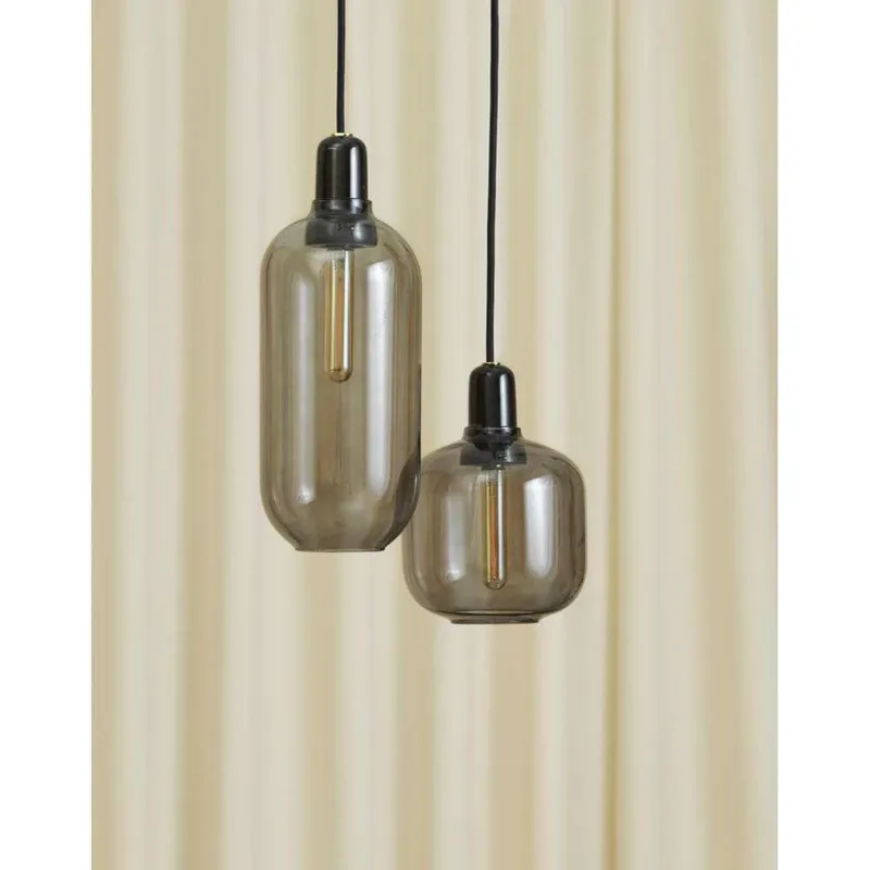 Bild 3 för Normann Copenhagen - Amp Taklampa Small Rök/Svart Normann Copenhagen