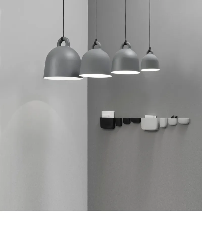 Bild 1 för Normann Copenhagen - Bell Taklampa Medium Grå Normann Copenhagen