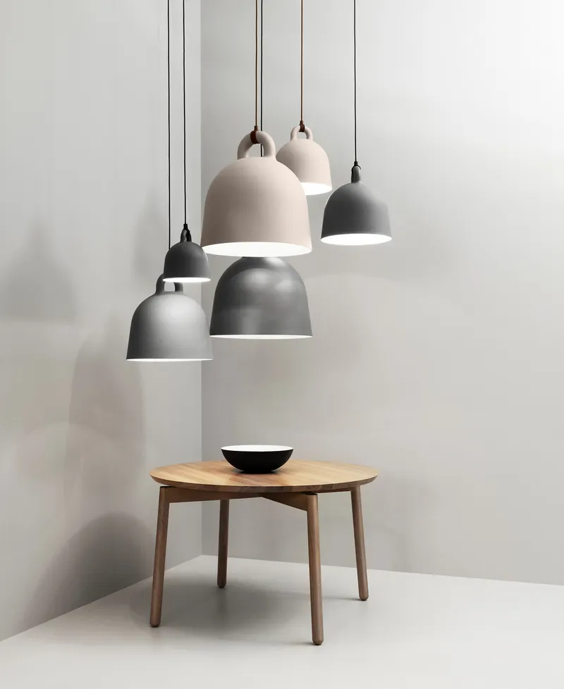 Bild 3 för Normann Copenhagen - Bell Taklampa Medium Grå Normann Copenhagen
