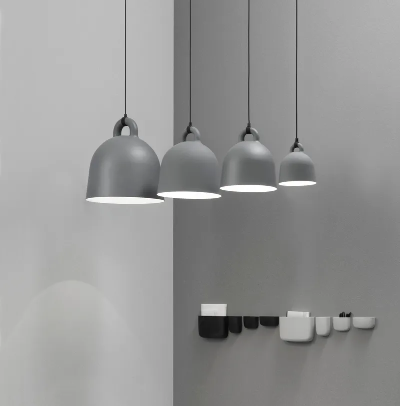 Bild 3 för Normann Copenhagen - Bell Taklampa Small Grå Normann Copenhagen