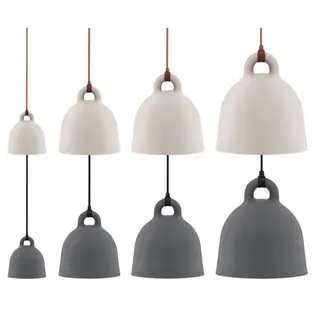 Produktfoto för Normann Copenhagen - Bell Taklampa Small Sand Normann Copenhagen