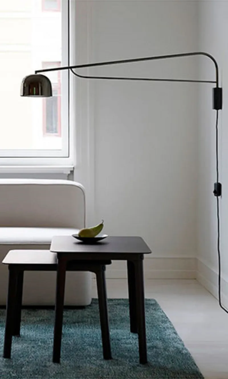 Bild 4 för Normann Copenhagen - Grant Vägglampa Lamp 111 cm Svart Normann Copenhagen