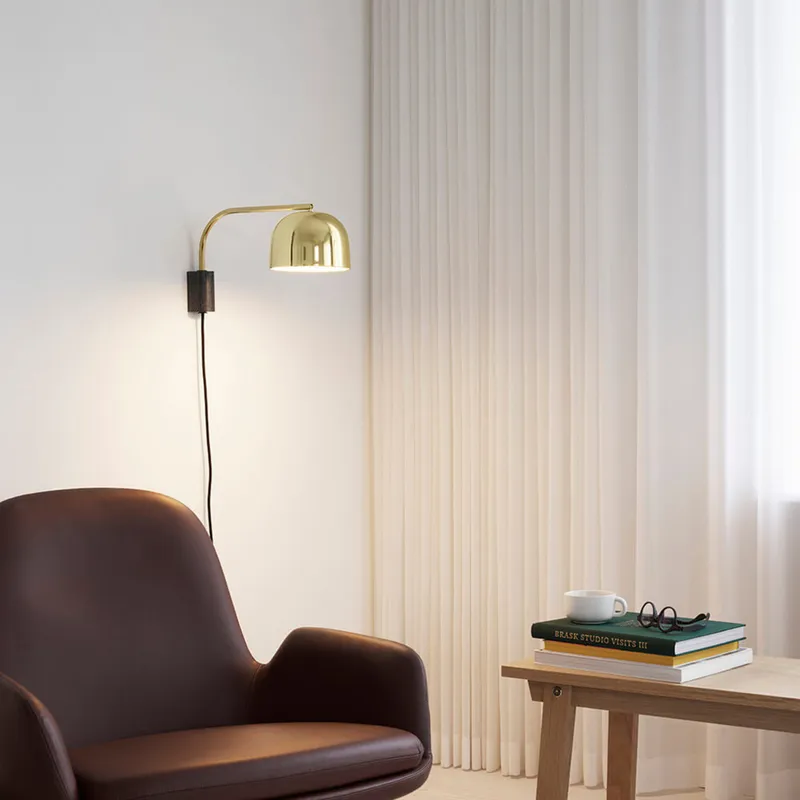Bild 3 för Normann Copenhagen - Grant Vägglampa Lamp 43 cm Mässing Normann Copenhagen
