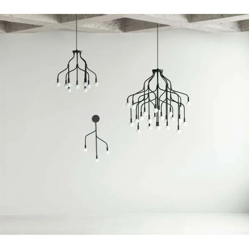 Bild 1 för Normann Copenhagen - Vekst Taklampa Large Black Normann Copenhagen