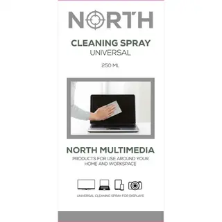 Produktfoto för NORTH Cleaning kit Universal Cleaning Spray and Microfiber cloth