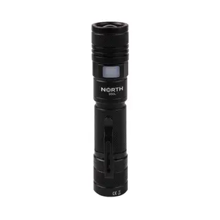 Produktfoto för NORTH Flashlight 950 Lumen Zoom Black Aviation Aluminium 10W Cree-Led (XML2)