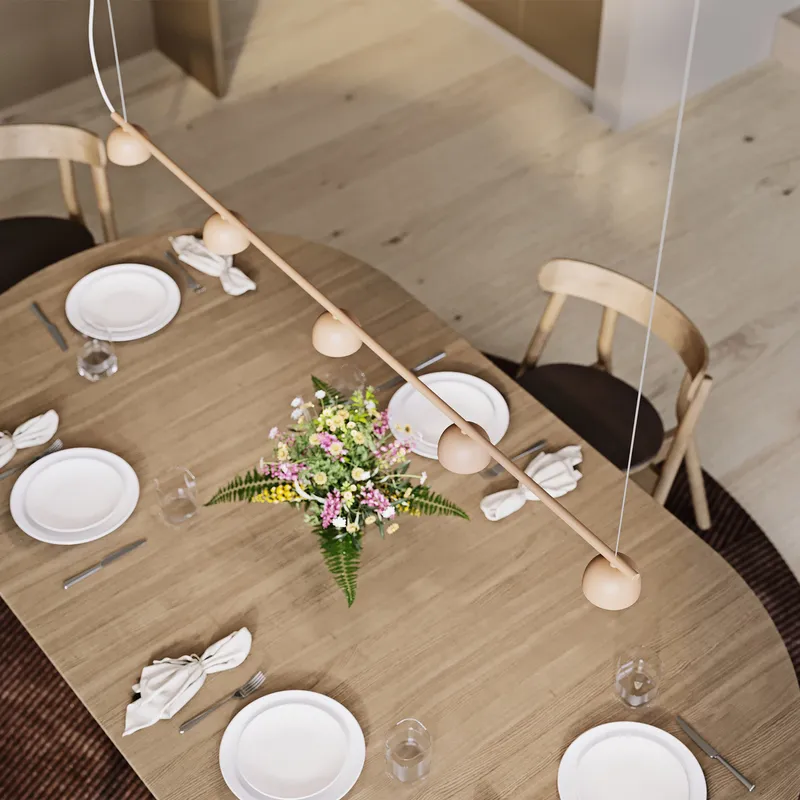 Bild 3 för Northern - Blush Rail 5 Warm Beige
