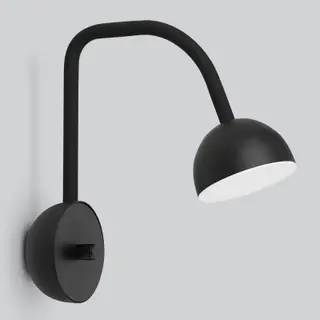 Produktfoto för Northern - Blush Vägglampa Matt Black
