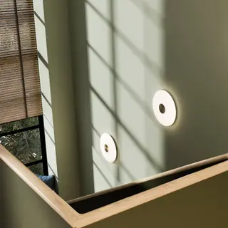 Produktfoto för Northern Glint vägglampa Ø25 cm Opalglas vit
