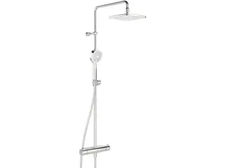 Produktfoto för Nova Style Regnduschsystem krom