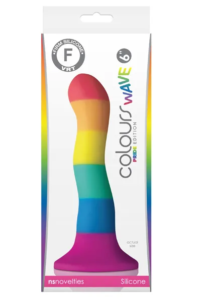 Bild 2 för NS Novelties Pride Edition Wave Dildo