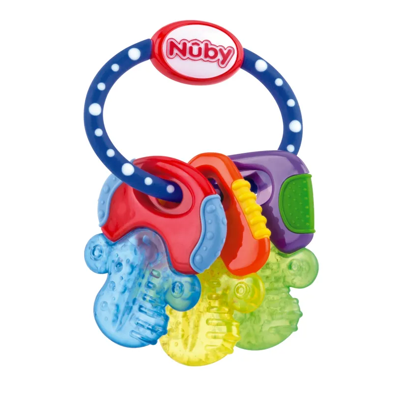 Bild 2 för Nuby Bitleksak IcyBite Nycklar (Blå)
