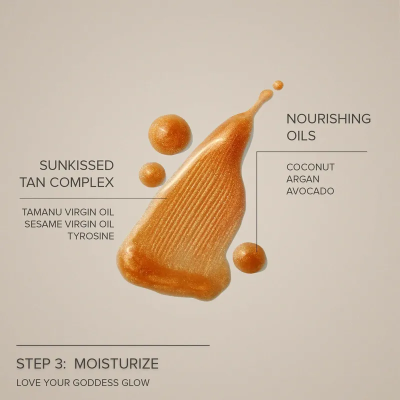 Bild 2 för Nudestix Nudebody Sunshine Oil Body Elixir 100 ml
