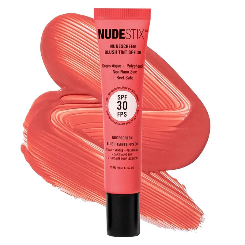 Bild 2 för Nudestix Nudescreen Blush Tint SPF 30 Strawberry Sunburst 15 ml
